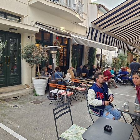 Monastiraki-Psiri, Old Town, 3-Bdr Apt, Sleep 6-10P, Spacious Court Yard Athen Exterior foto