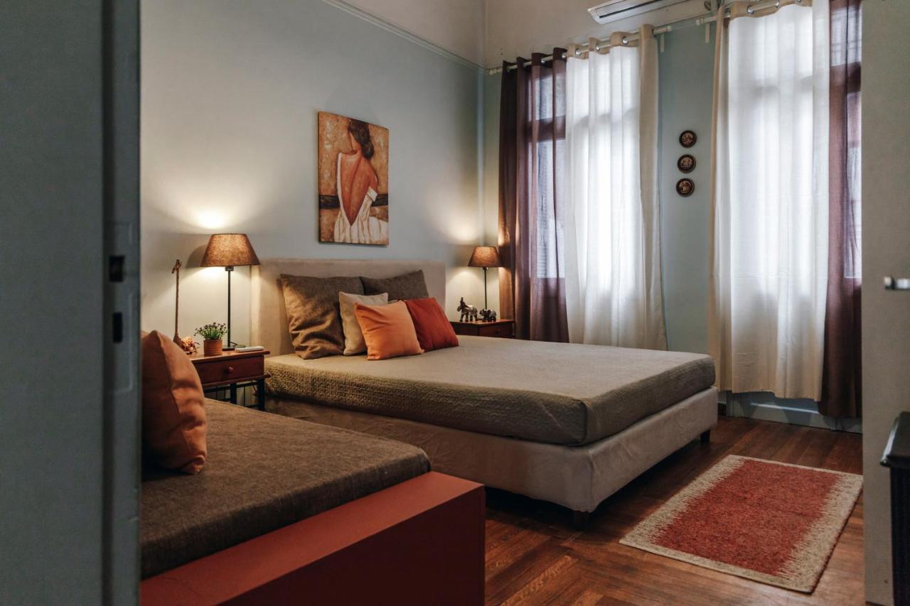 Monastiraki-Psiri, Old Town, 3-Bdr Apt, Sleep 6-10P, Spacious Court Yard Athen Exterior foto