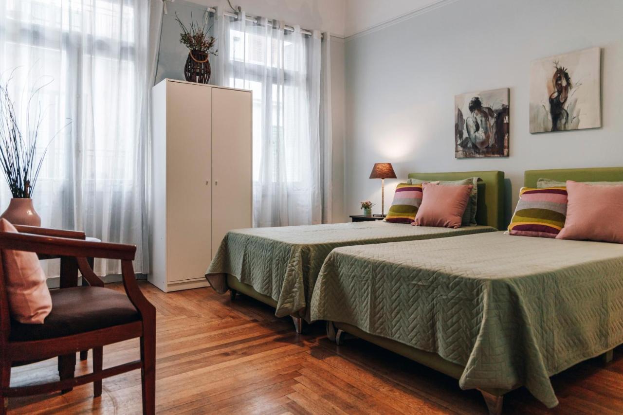 Monastiraki-Psiri, Old Town, 3-Bdr Apt, Sleep 6-10P, Spacious Court Yard Athen Exterior foto